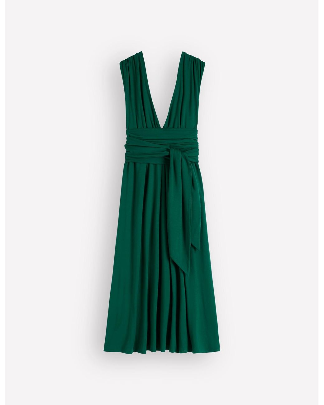 Boden Green Multiway Jersey Maxi Dress