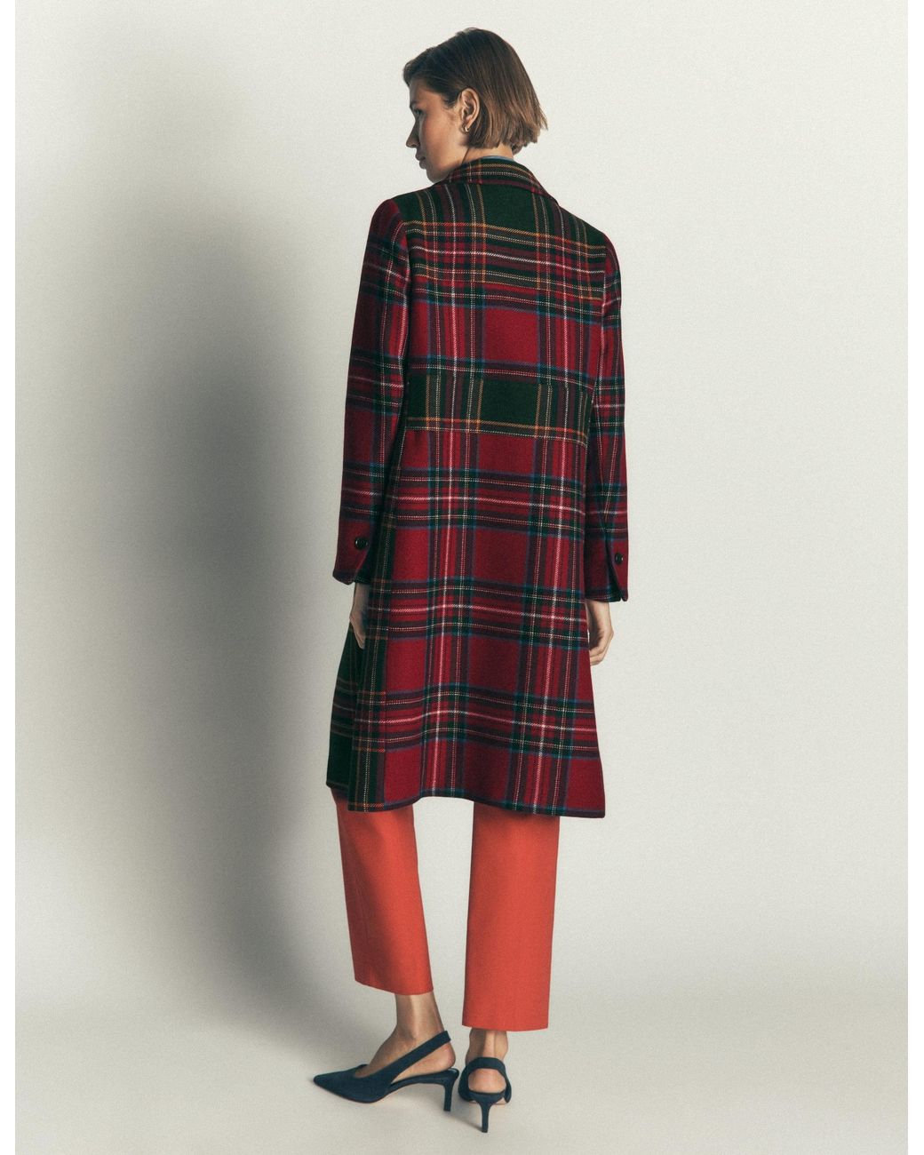 Boden Multicolor Aylesford Longline Coat
