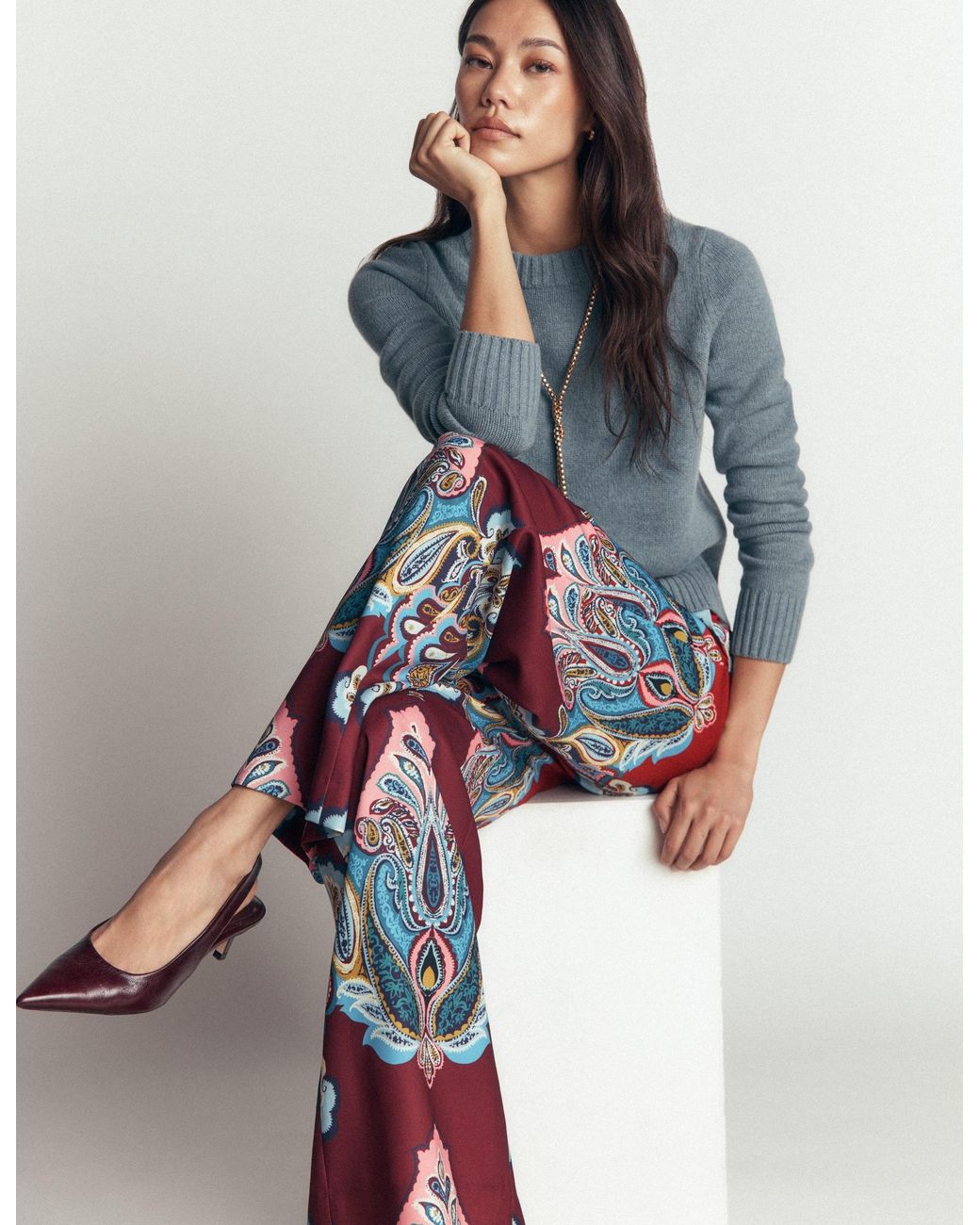 Boden White Belgravia Occasion Pants