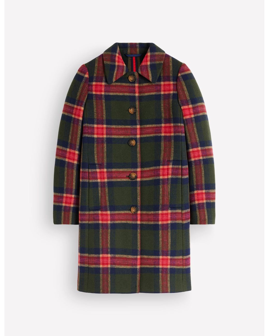 Boden Brown Aylesford Wool Coat