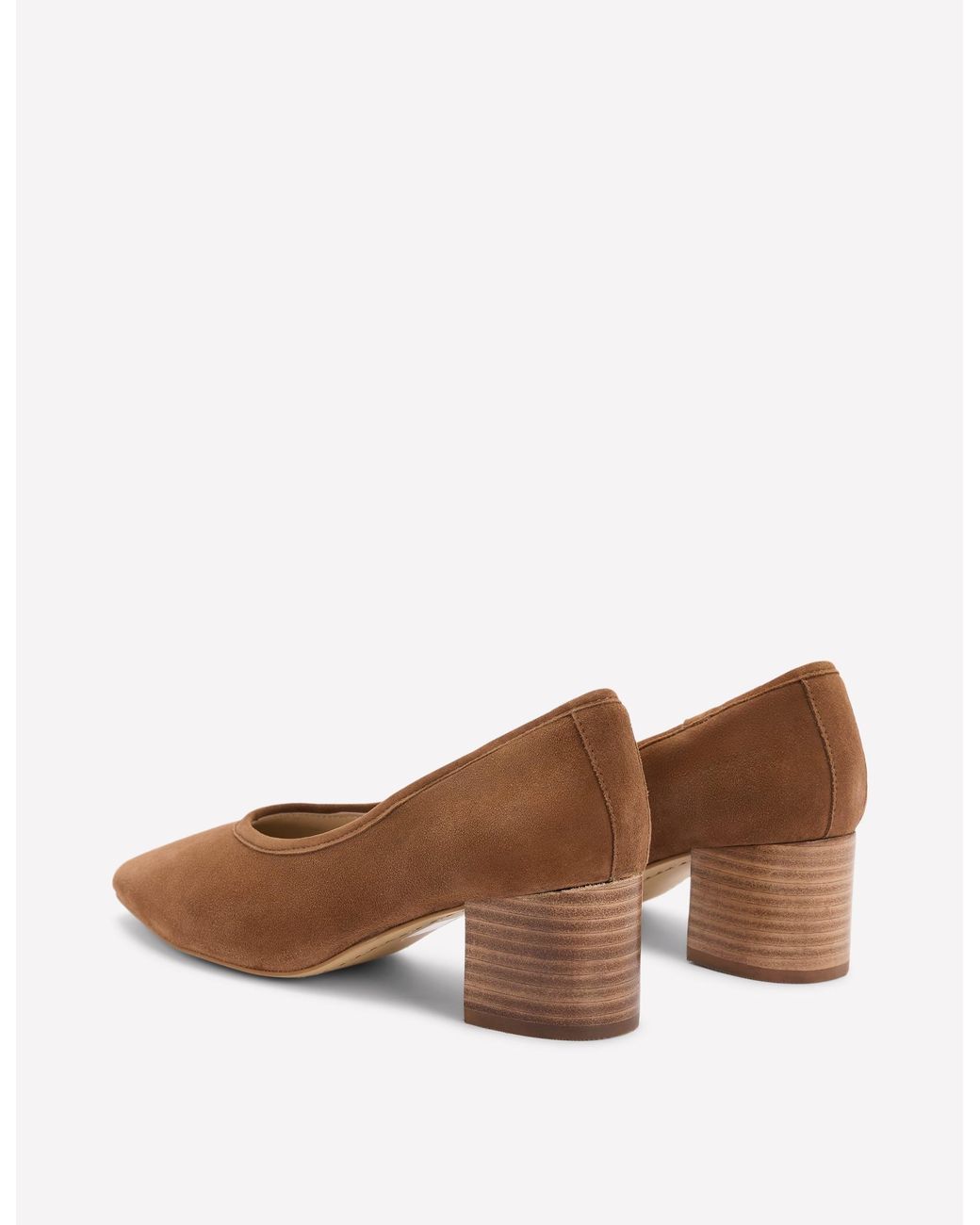 Boden Brown Closed Back Block Heel