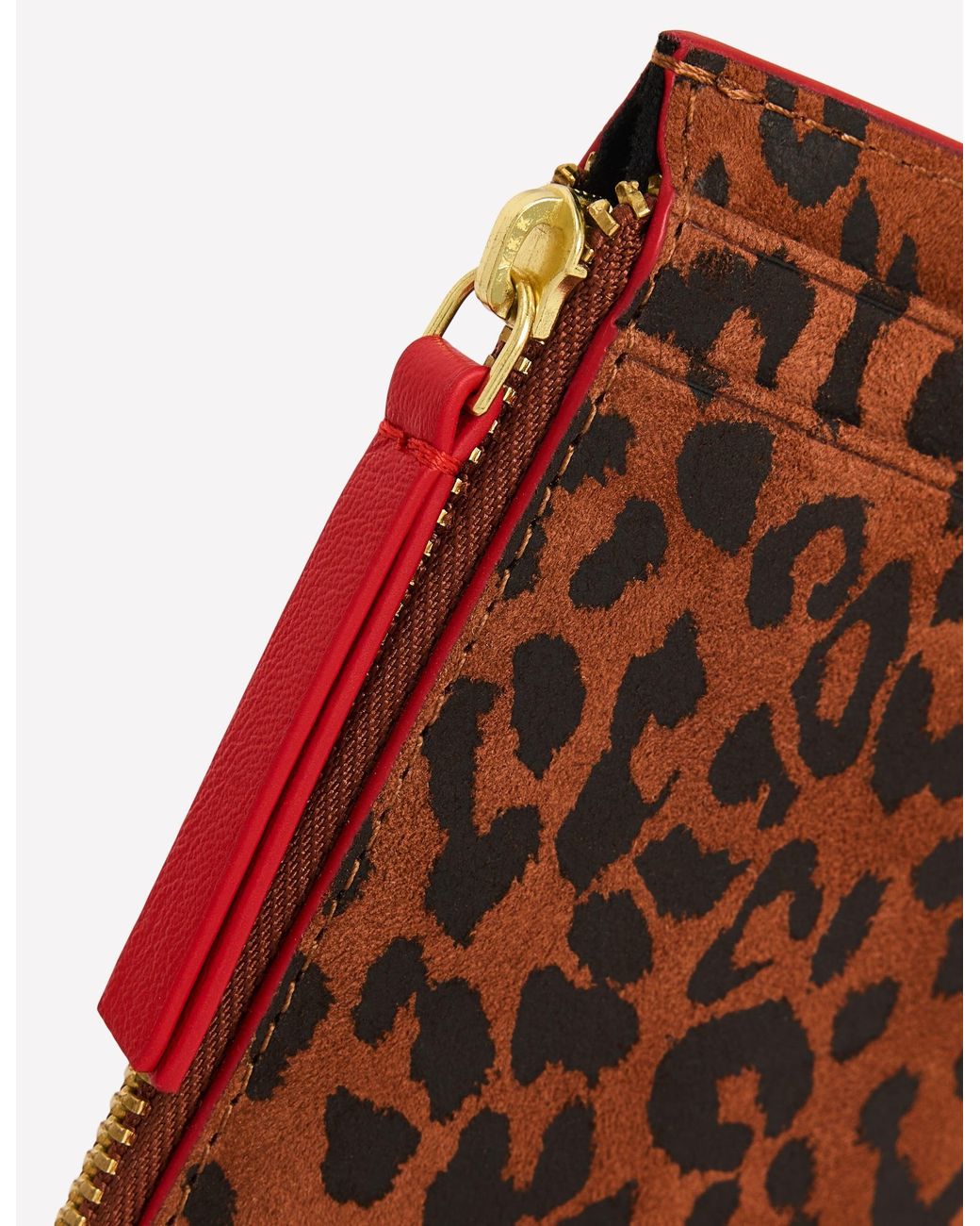 Boden Brown Leather Card Holder