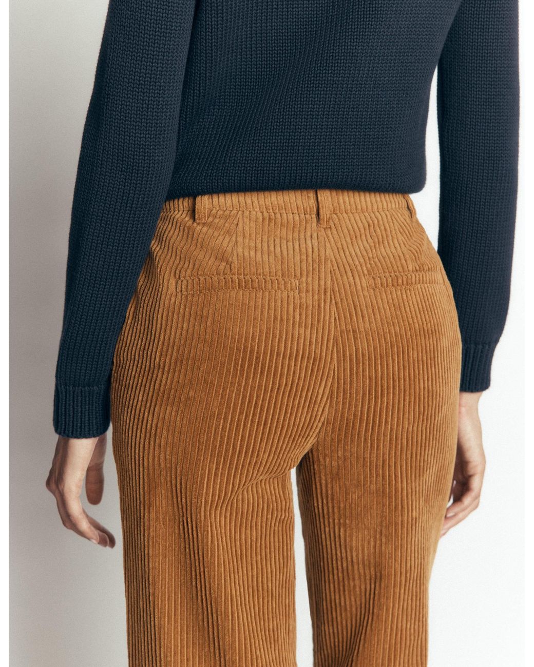 Boden Blue Fitzrovia Cord Column Pants