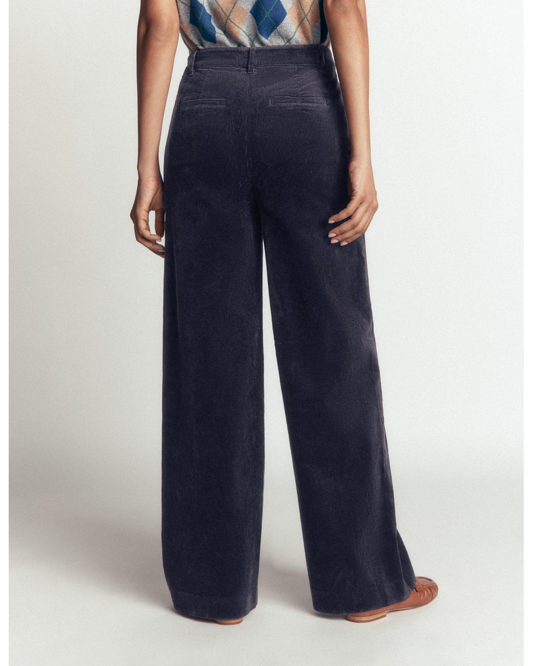 Boden Blue Belgravia Cord Trousers