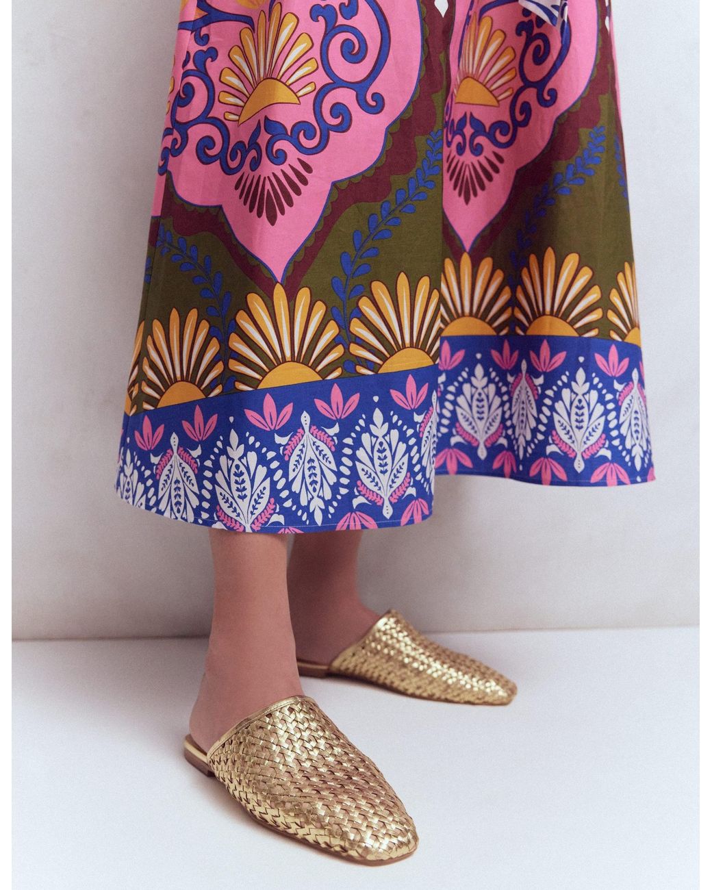 Boden Natural Mule Slipper Loafer