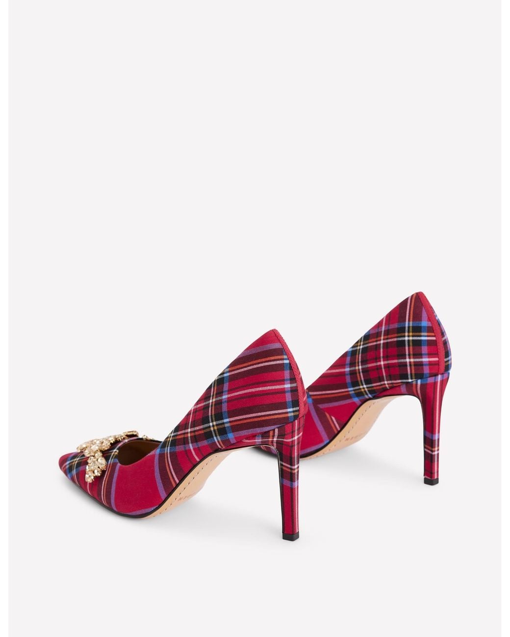 Boden Pink Embellished Court Shoes