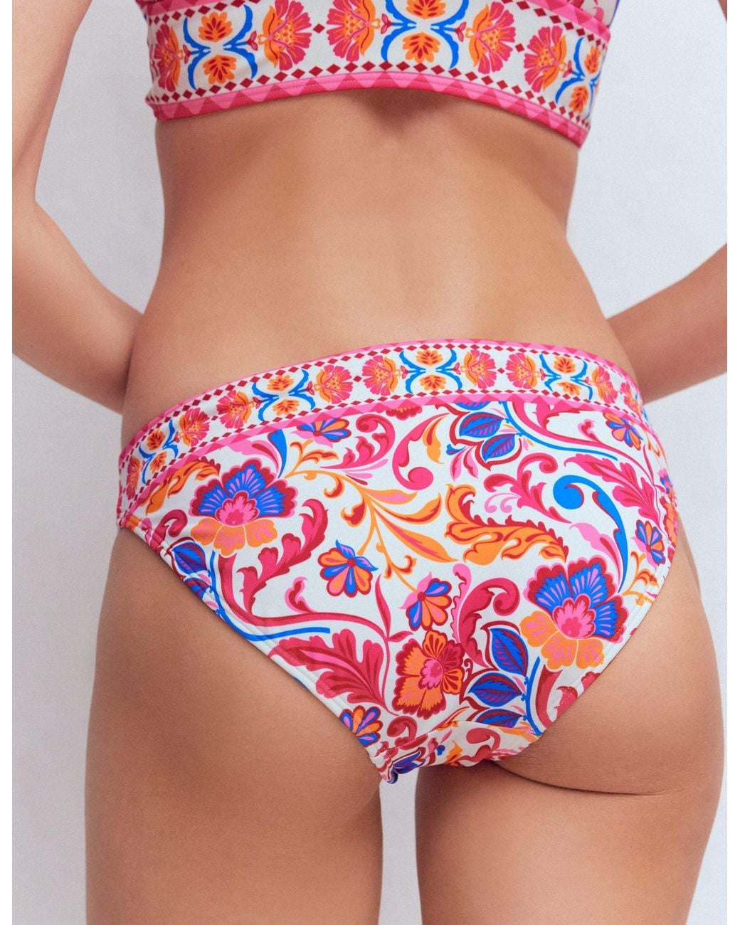 Boden Brown Porto Bikini Bottoms