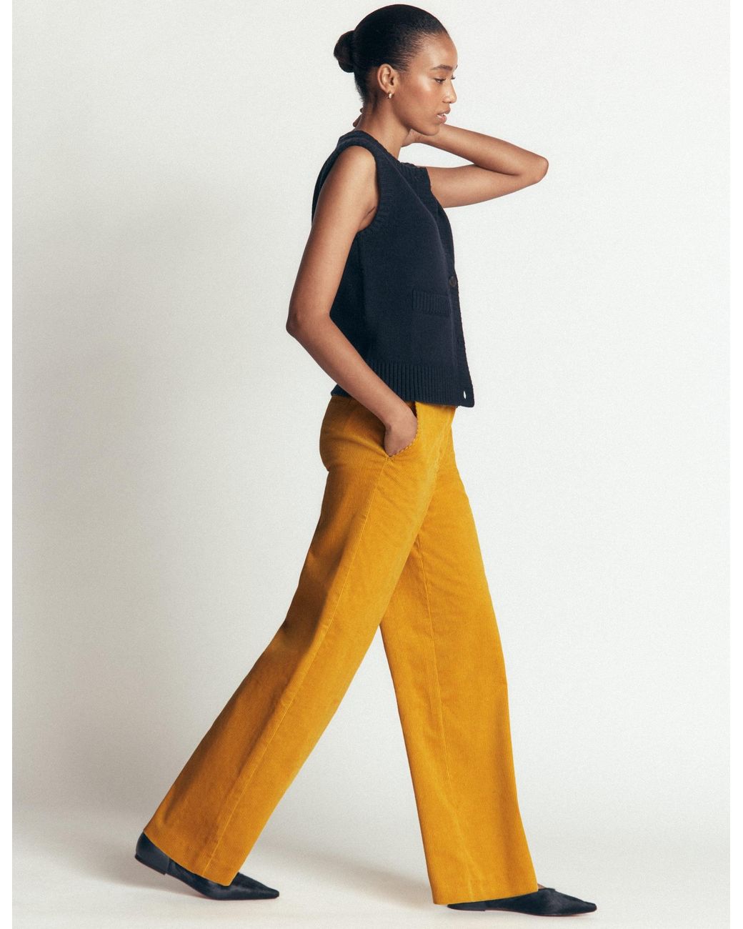 Boden Blue Belgravia Cord Pants