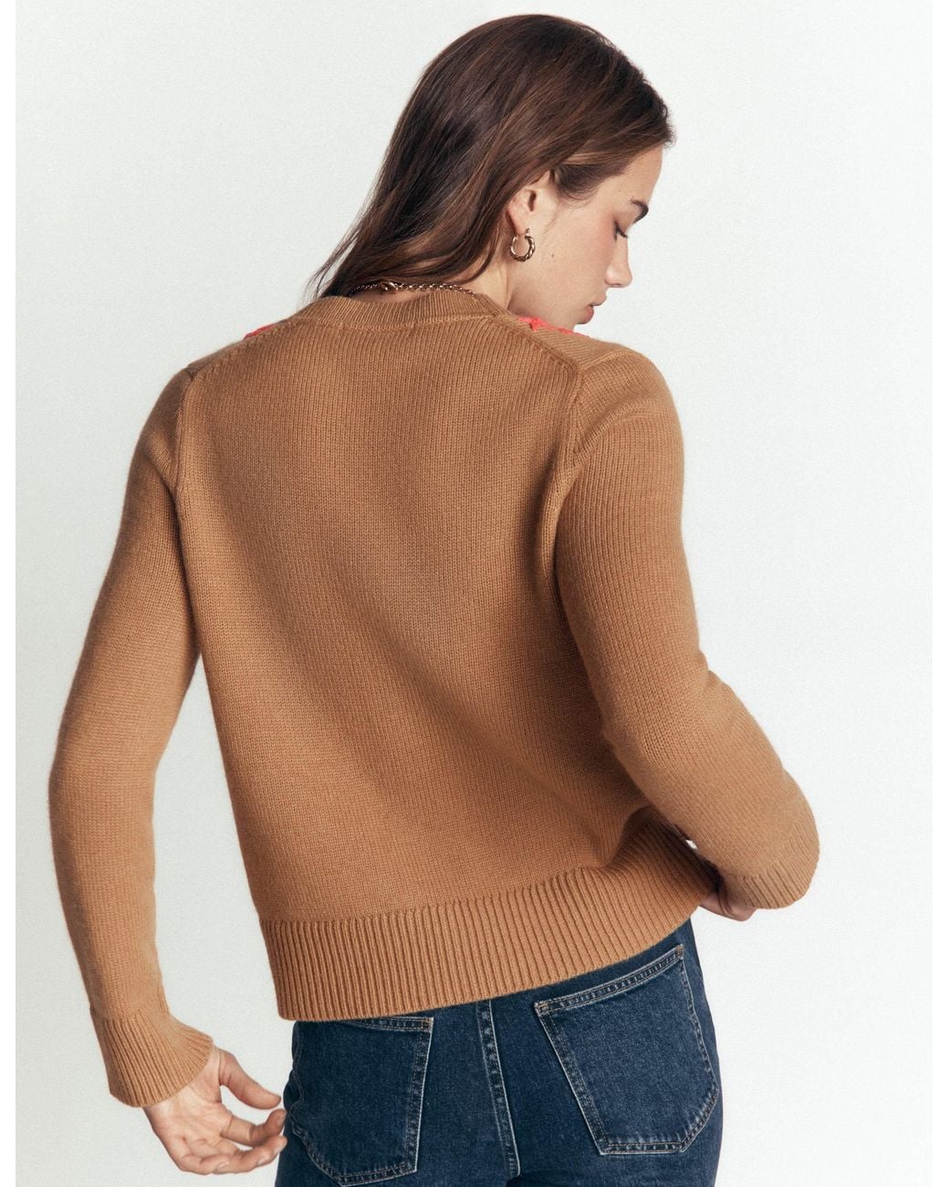 Boden Ella Embroidered Knit Cardigan