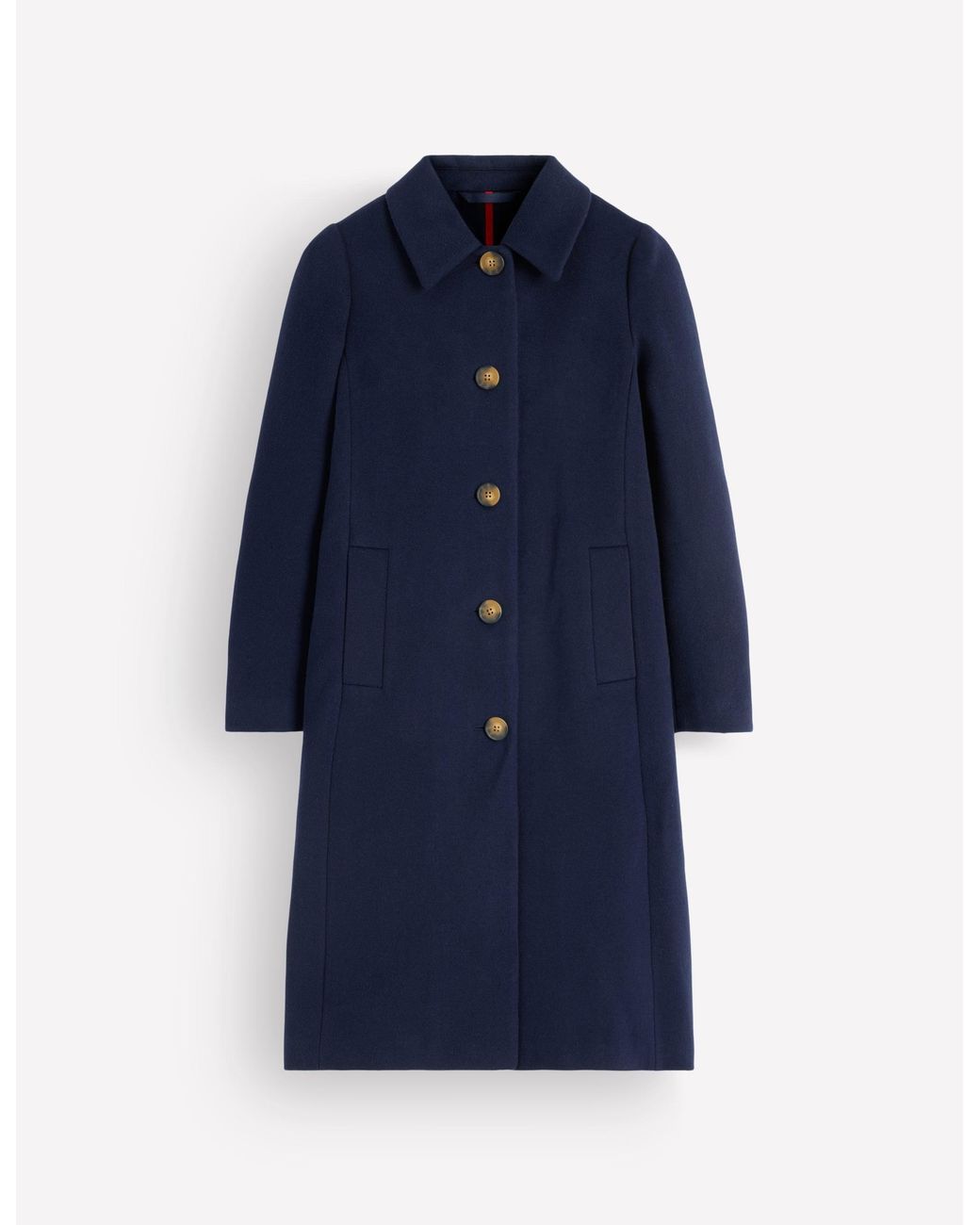 Boden Red Aylesford Midi Coat