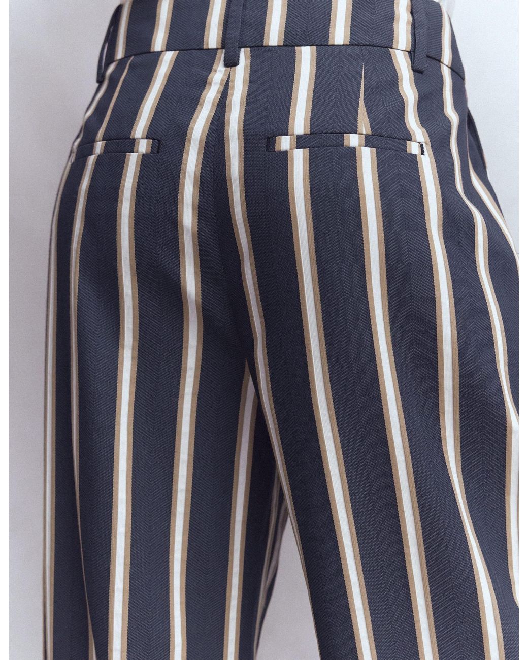 Boden White Kensington Tailored Trousers