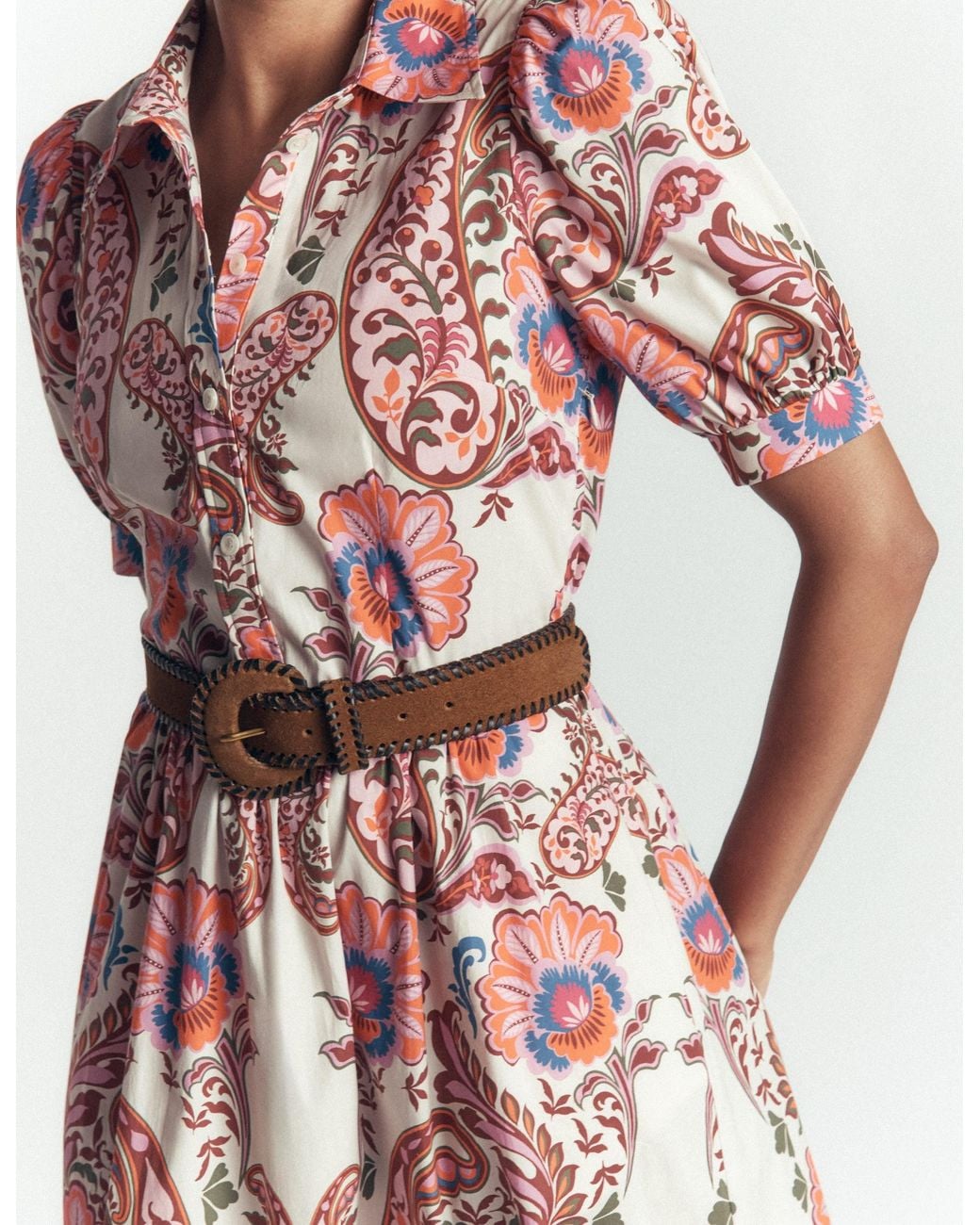 Boden Covered Whipstitch Belt