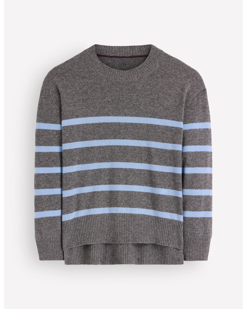 Boden Blue Fay Cashmere Crew Neck Sweater