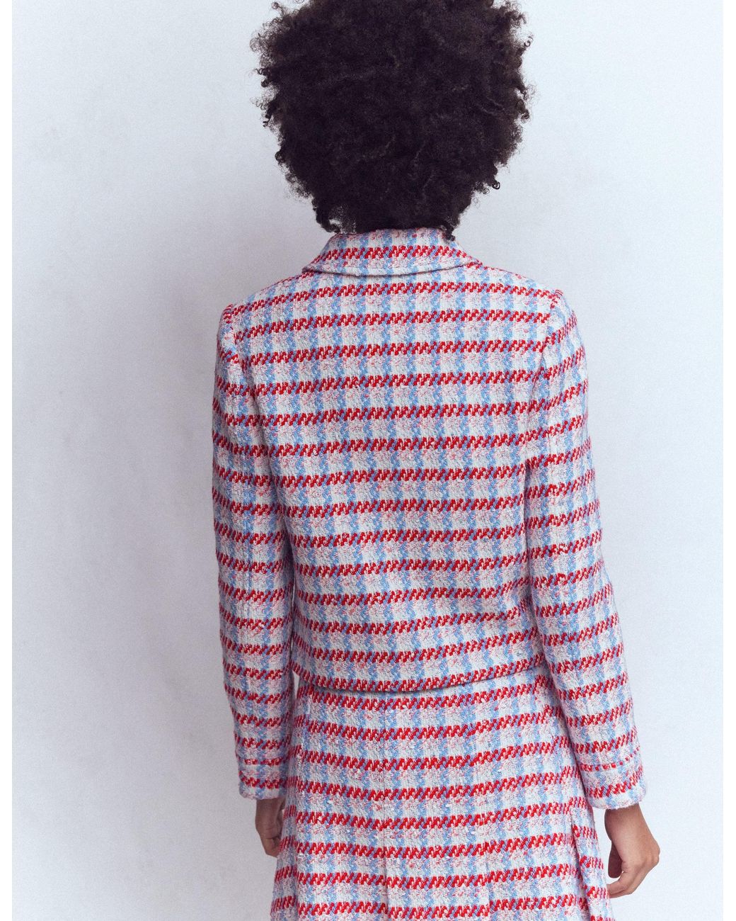 Boden Purple Lisburn Patch Pocket Jacket