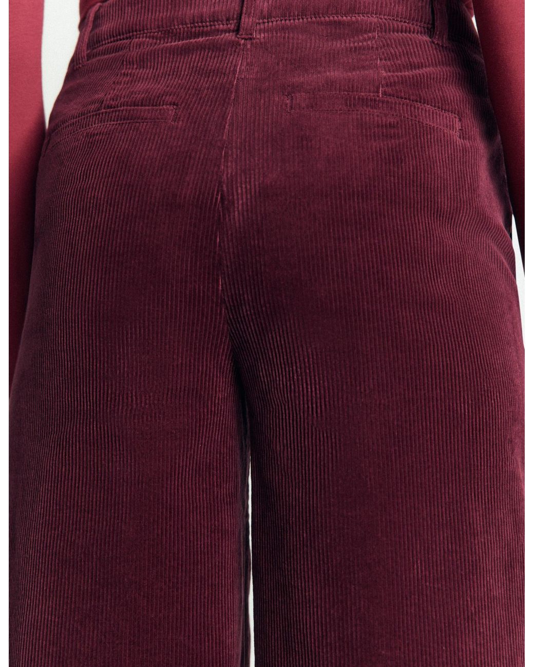 Boden Red Belgravia Cord Pants