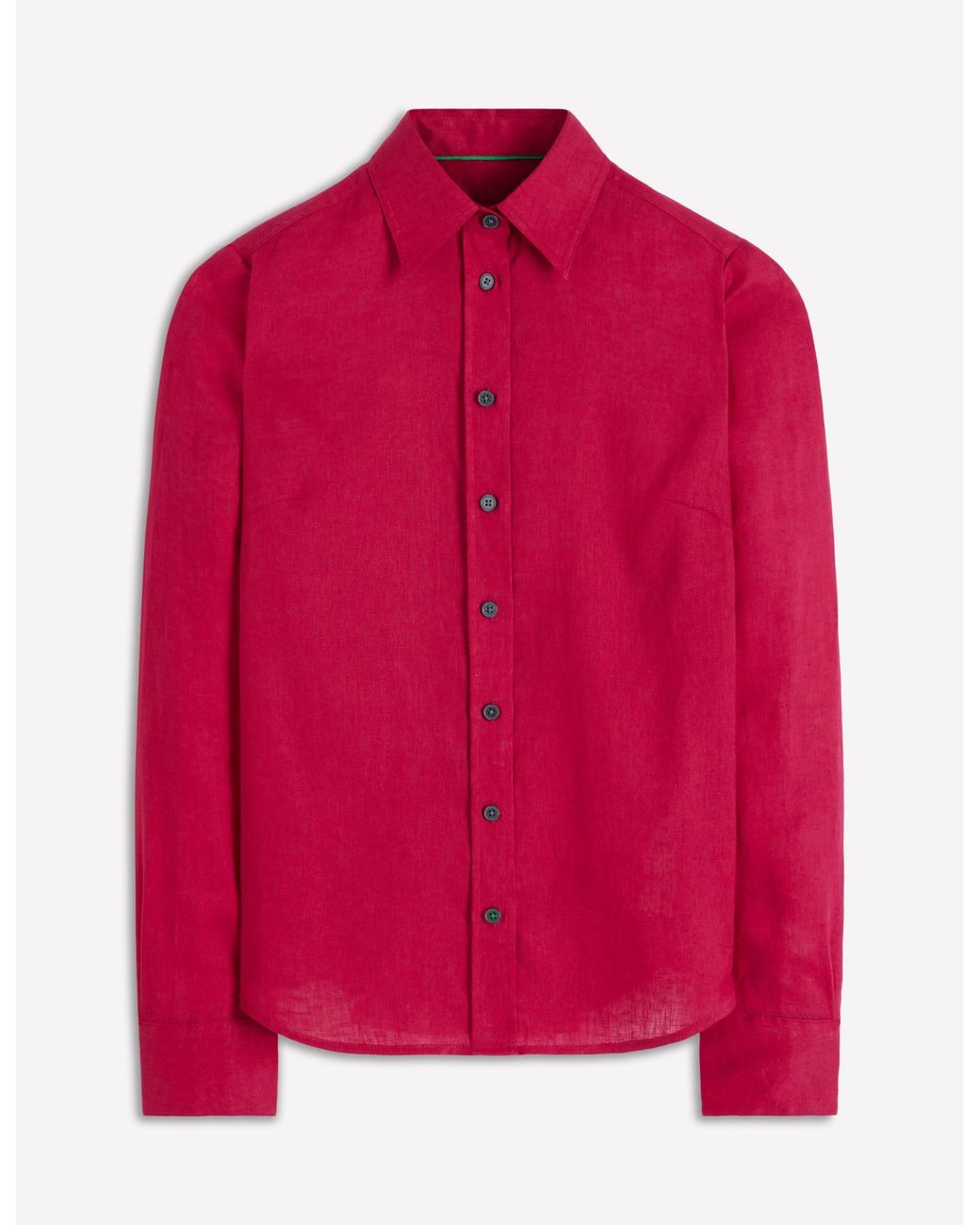 Boden Pink Sienna Linen Shirt
