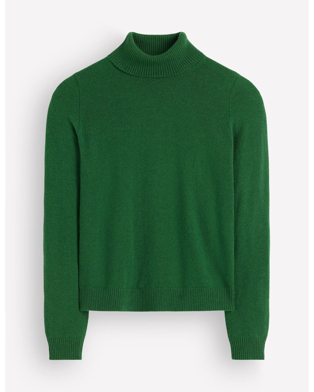 Boden Green Elsie Cashmere Roll Neck