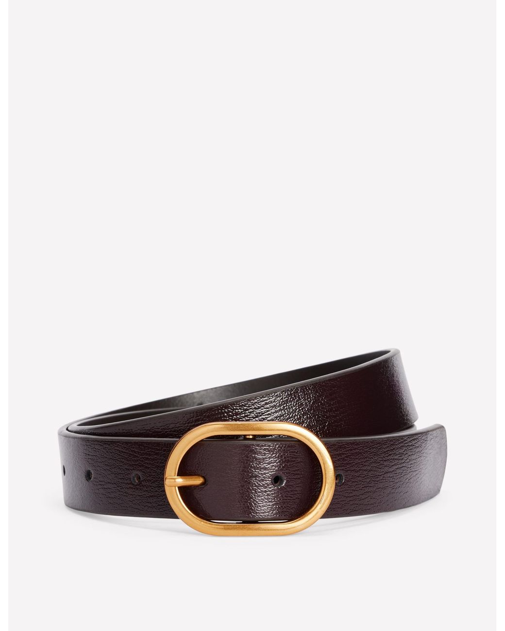 Boden Blue Classic Leather Belt