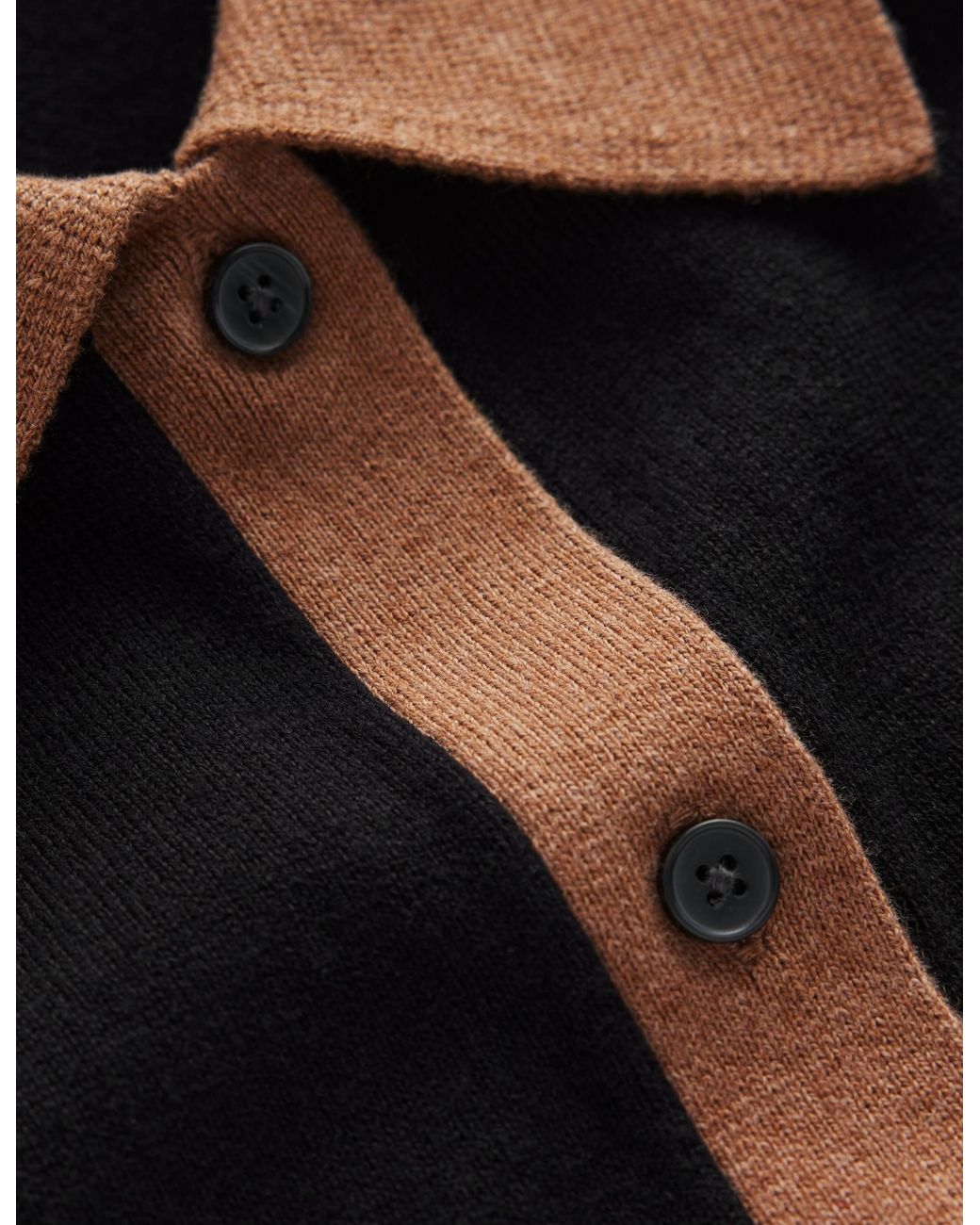 Boden Brown Jessica Knitted Shirt Dress