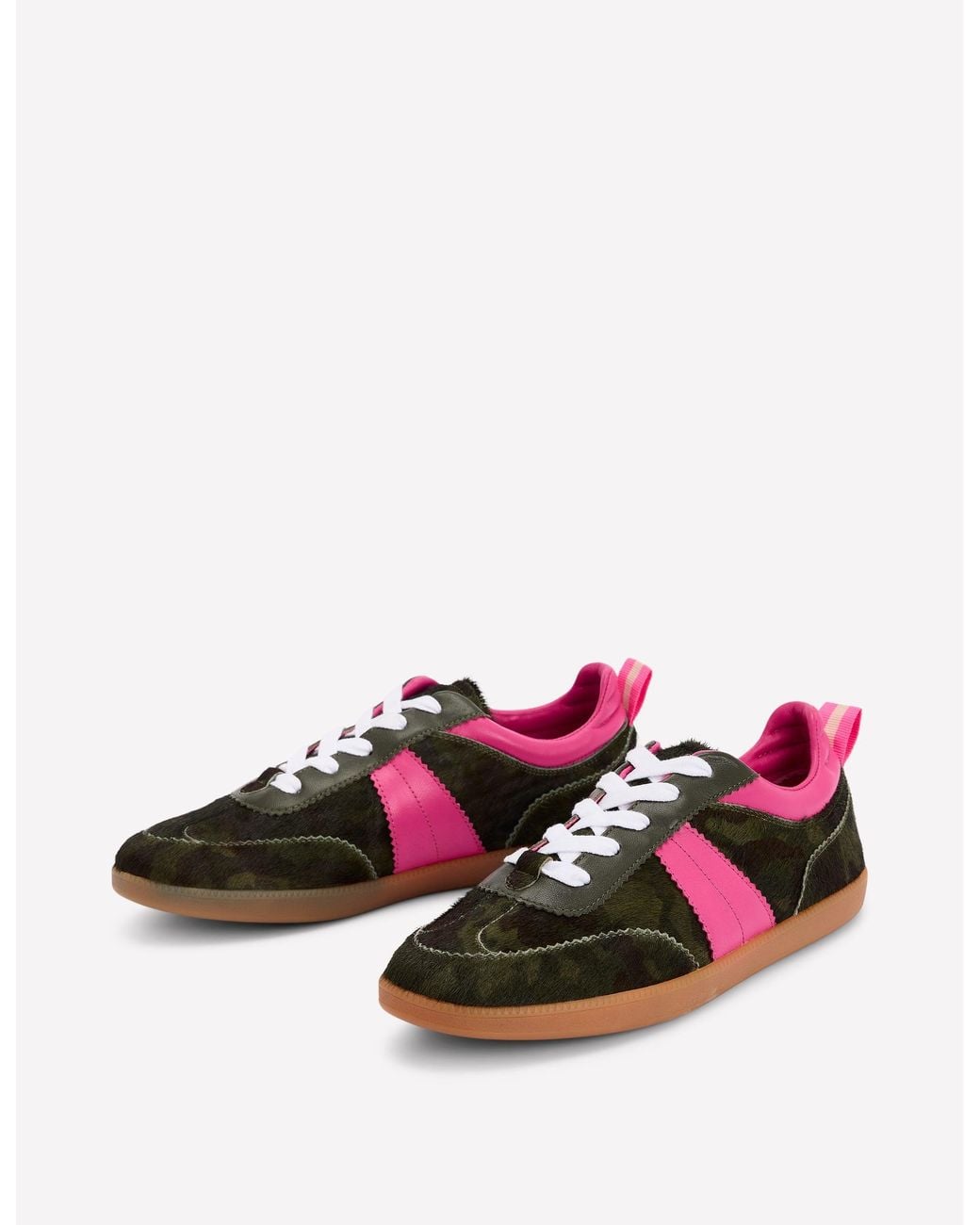 Boden White Erin Retro Tennis Trainers