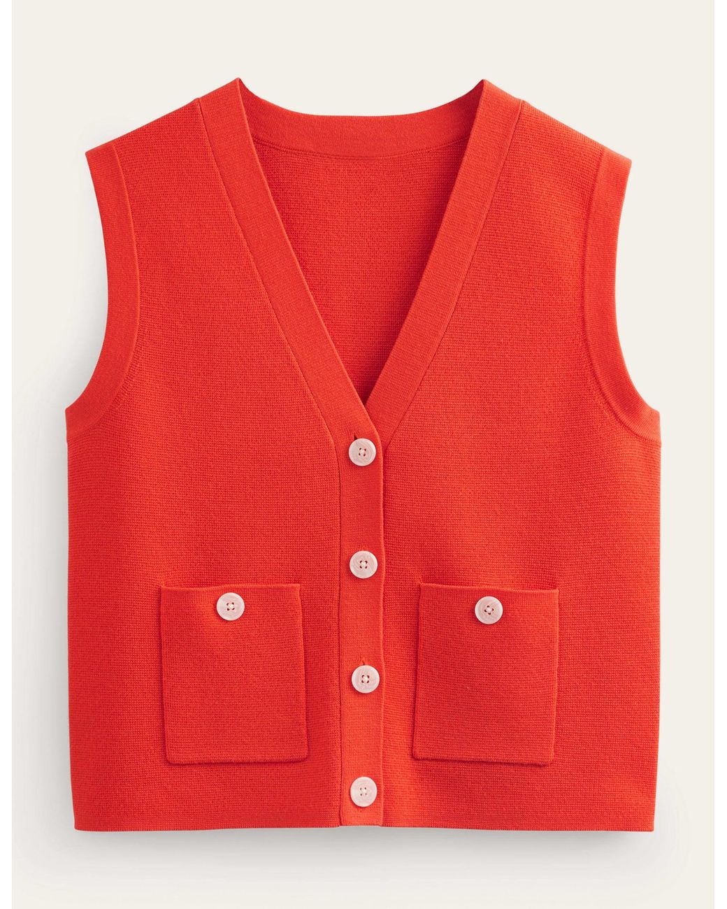 Boden Blue Cardigan Tank