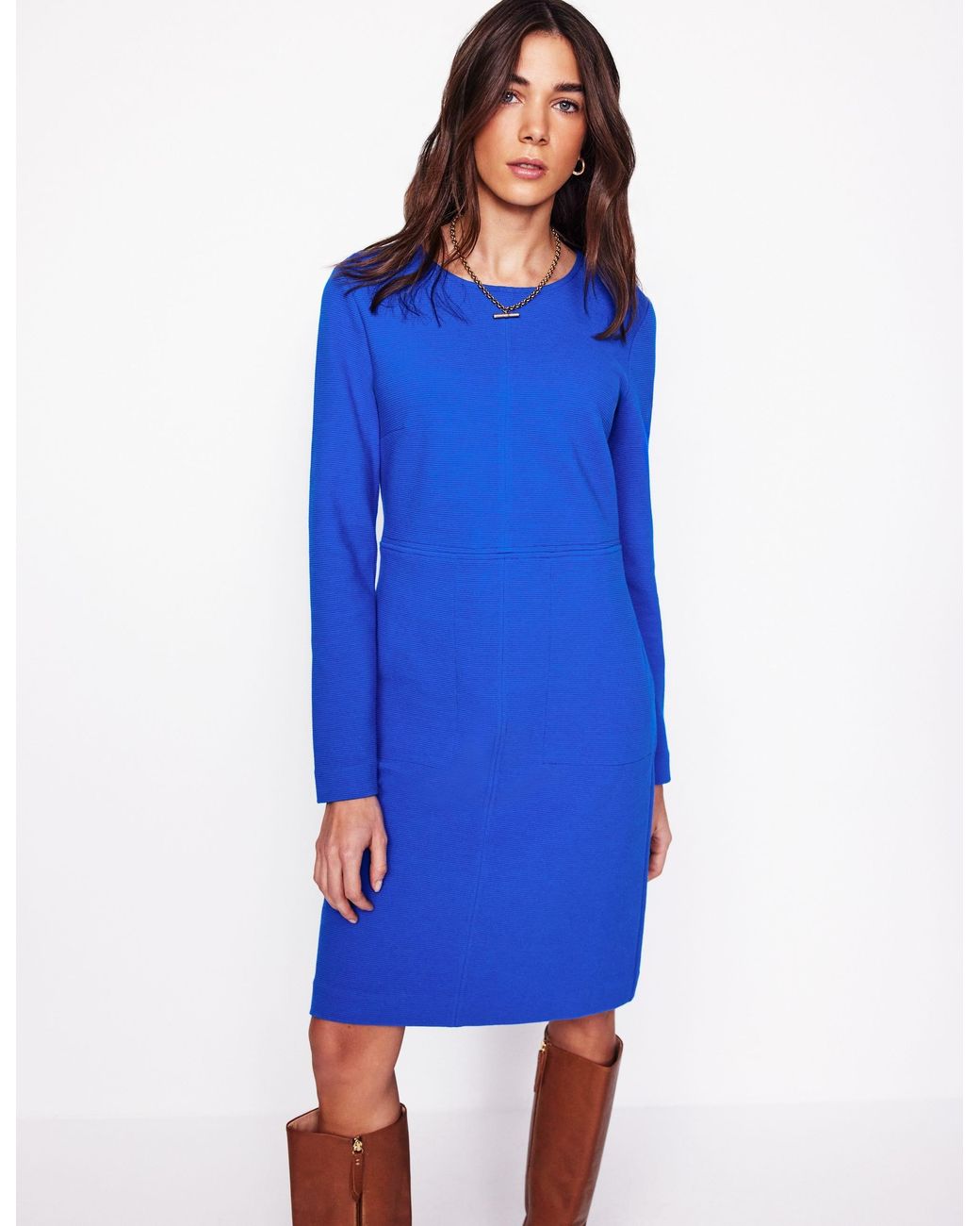 Boden Dress Cabana Blue