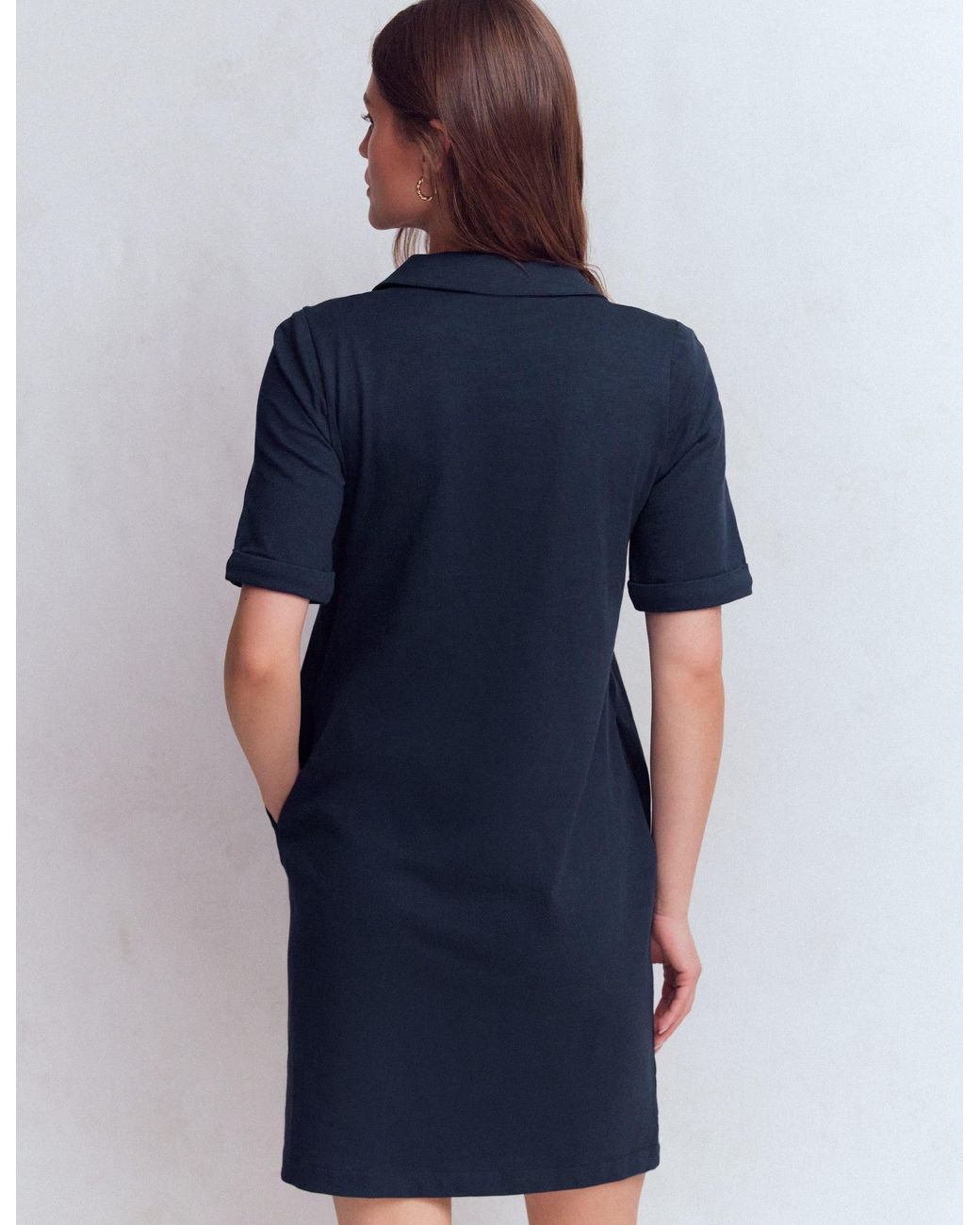 Boden Blue Tilda Jersey T-Shirt Dress
