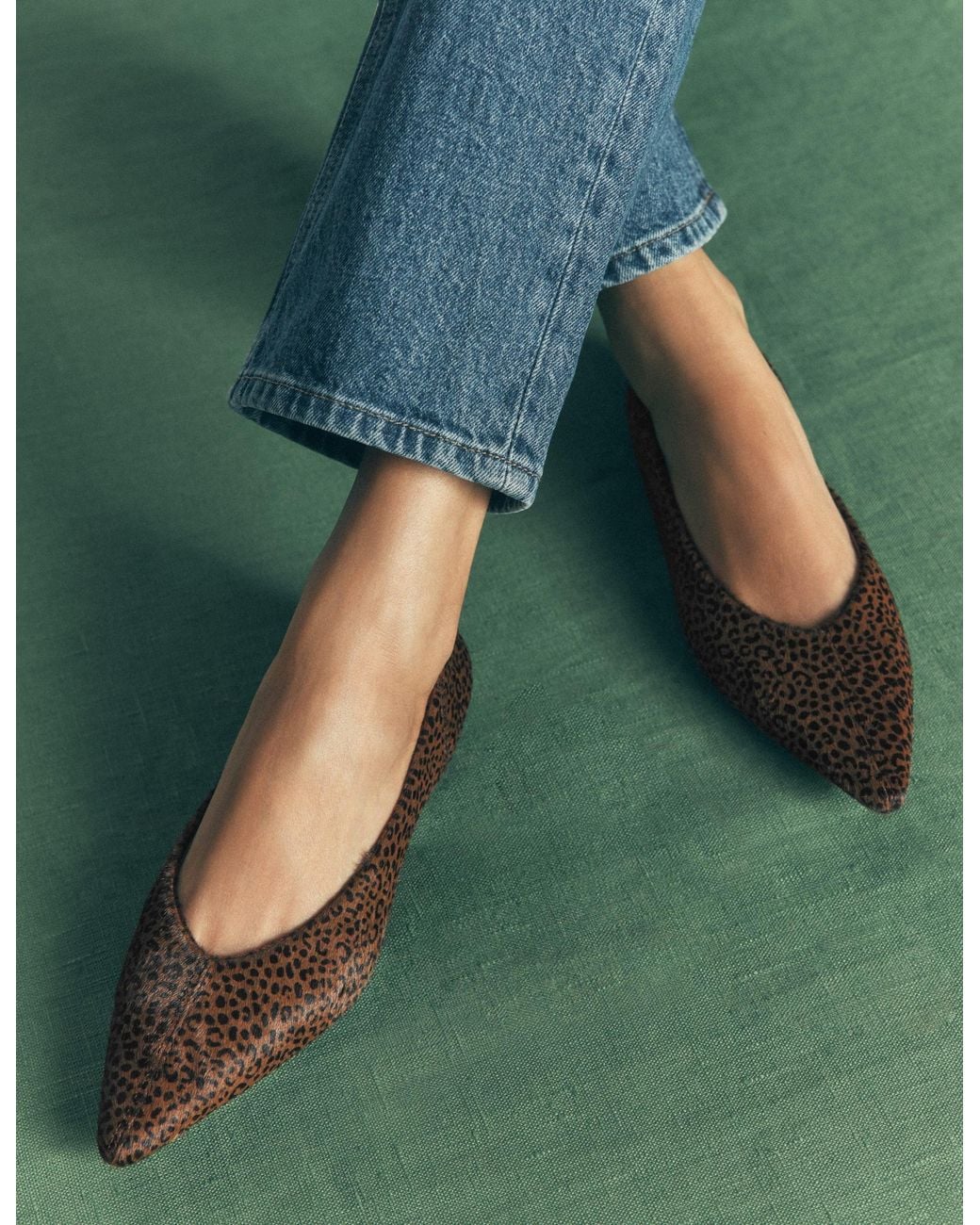 Boden Brown Nigella Pointed Toe Flats