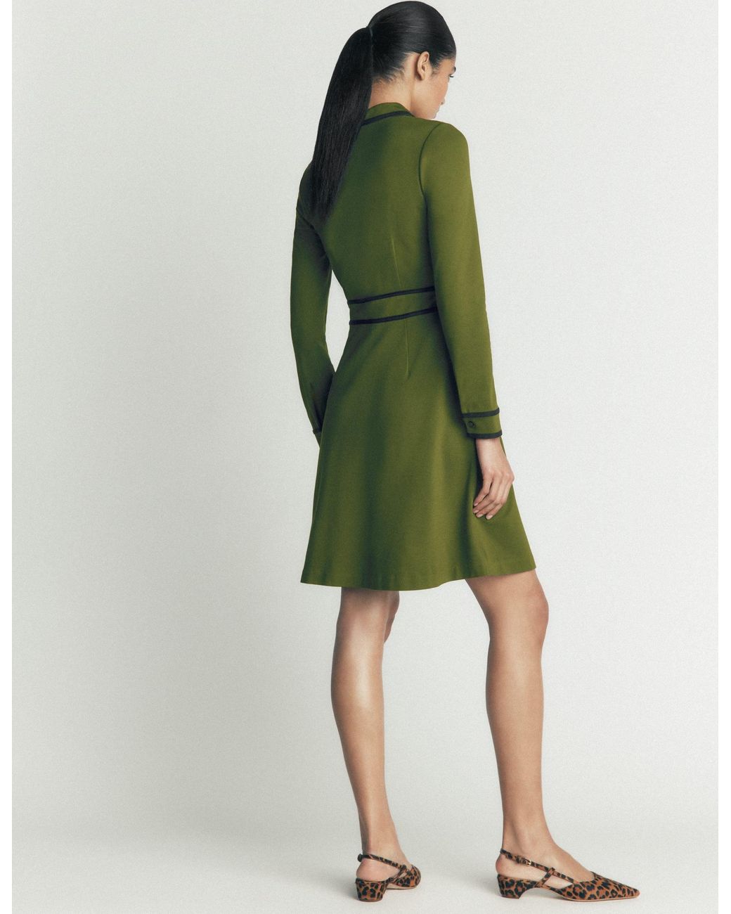 Boden Green Ula Ponte Short Dress