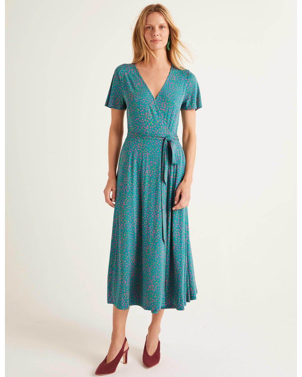 cassia jersey midi dress