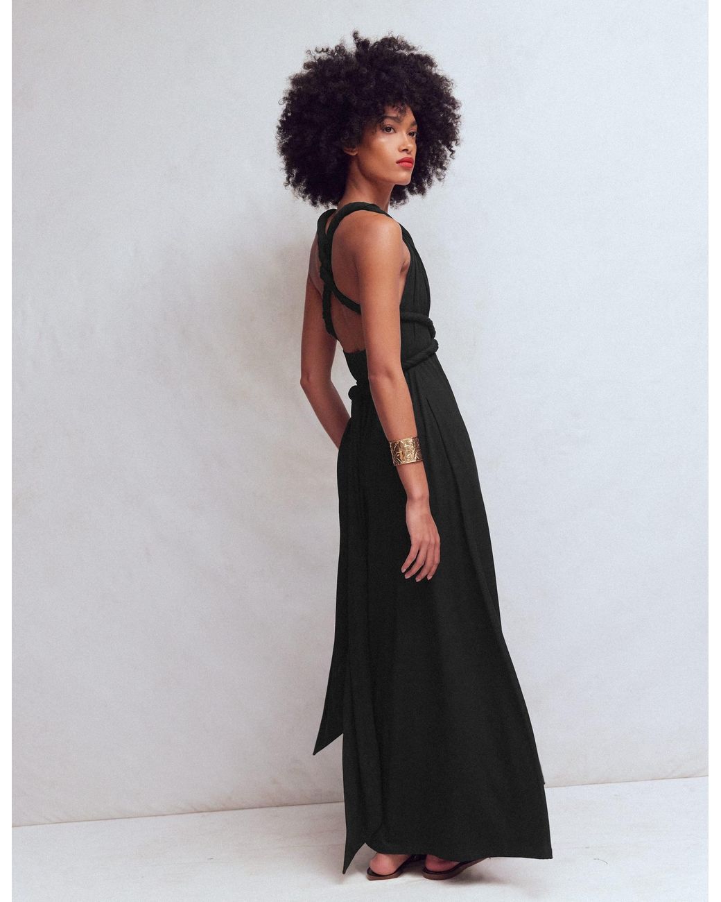 Boden Blue Multiway Jersey Maxi Dress
