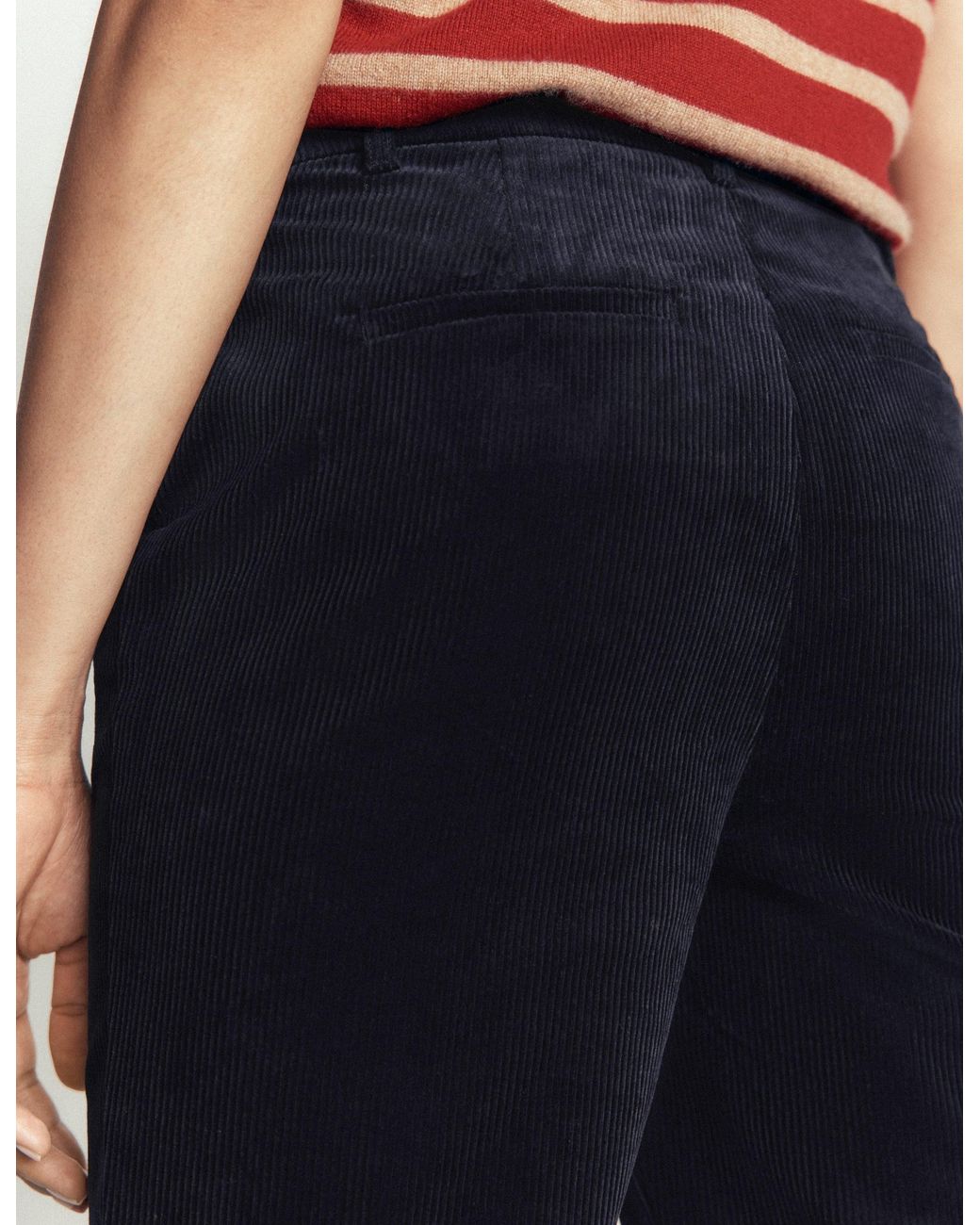 Boden Red Canonbury Cord Trousers