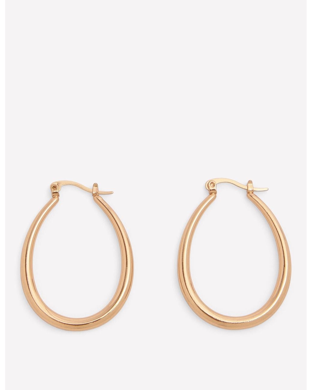 Boden Metallic Small Metal Hoops