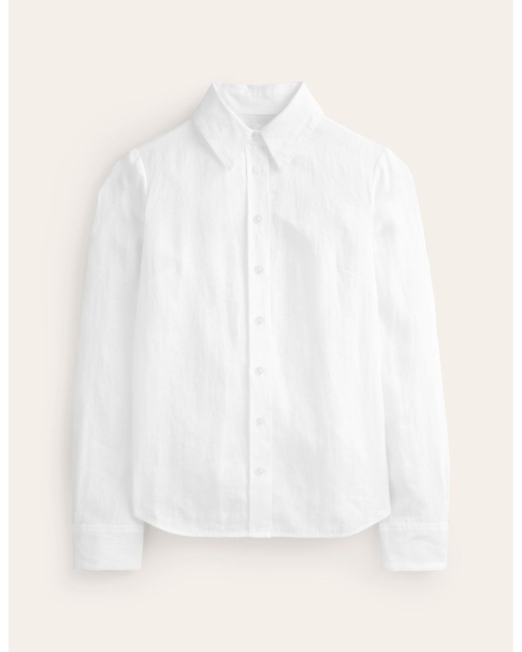 Boden Sienna Linen Shirtwhite
