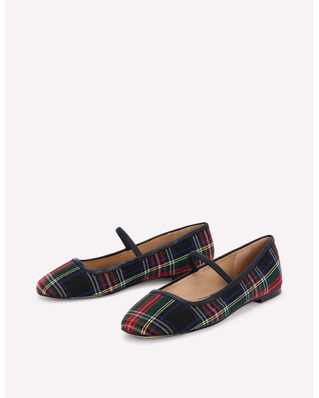 Boden White Thea Mary Jane Ballet Flats