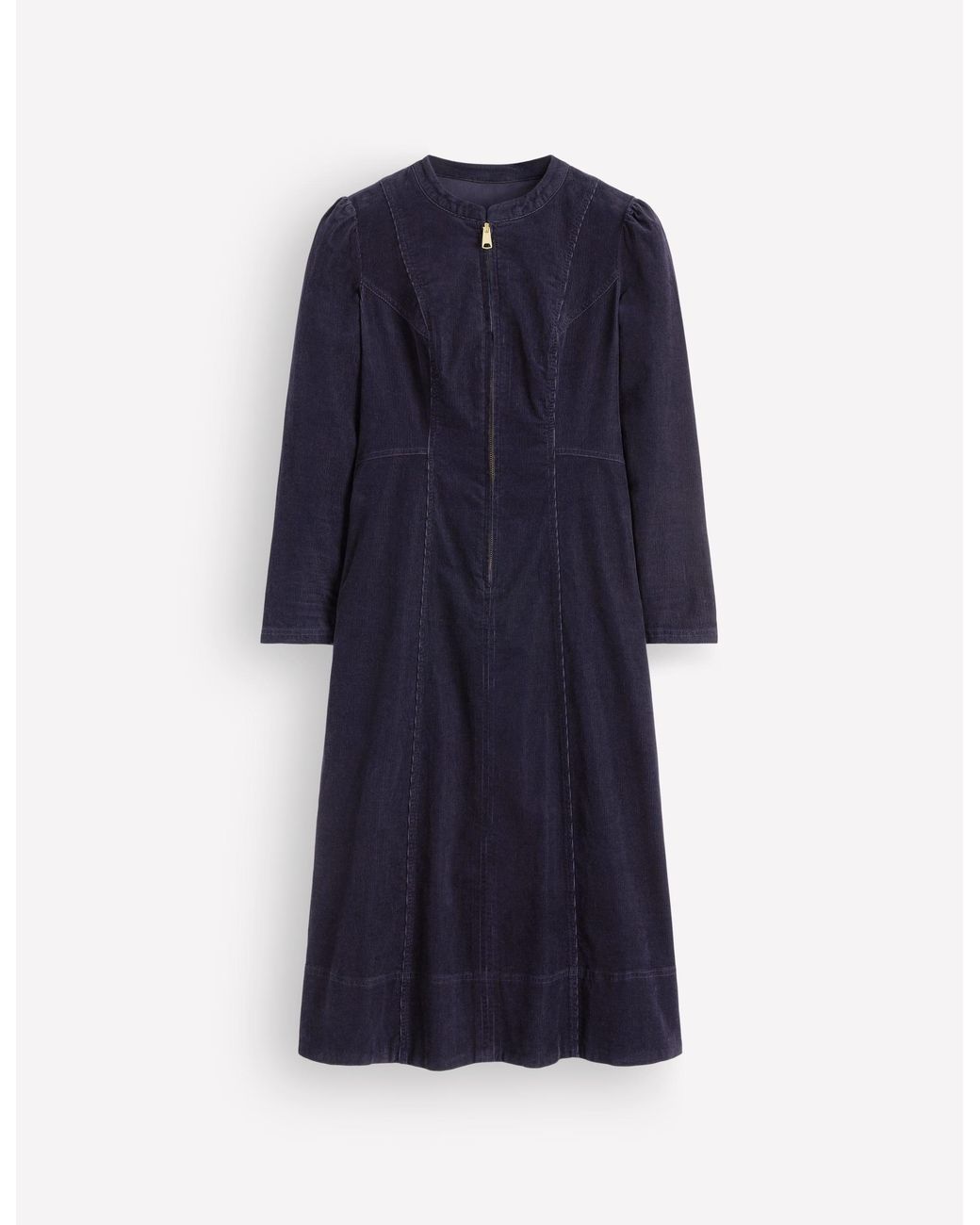 Boden Green Una Cord Midi Dress