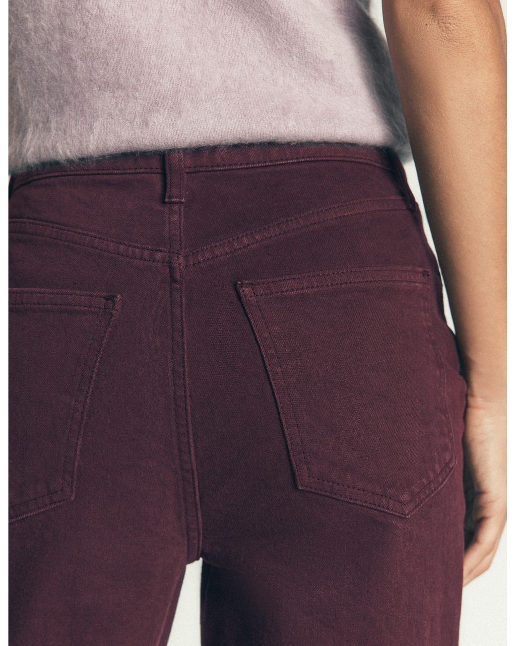 Boden Blue High Rise Column Leg Jeans