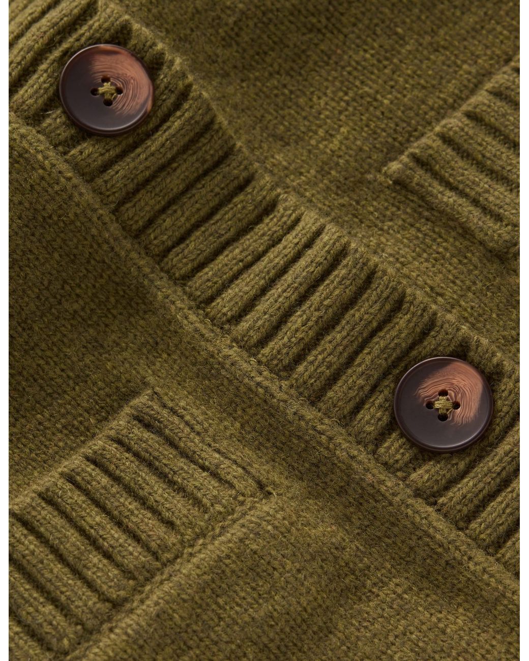 Boden Green Marta Merino Wool Cardigan