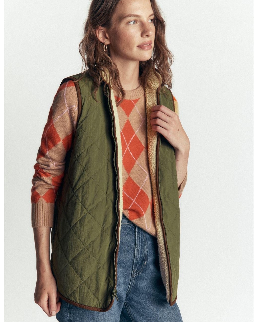 Boden Green Quilted 4-In-1 Parka