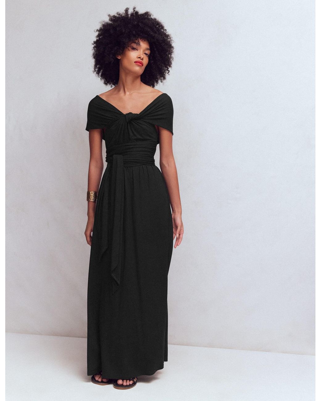 Boden Blue Multiway Jersey Maxi Dress