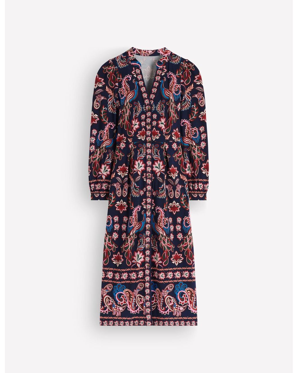 Boden Blue Juliet Jersey Midi Dress