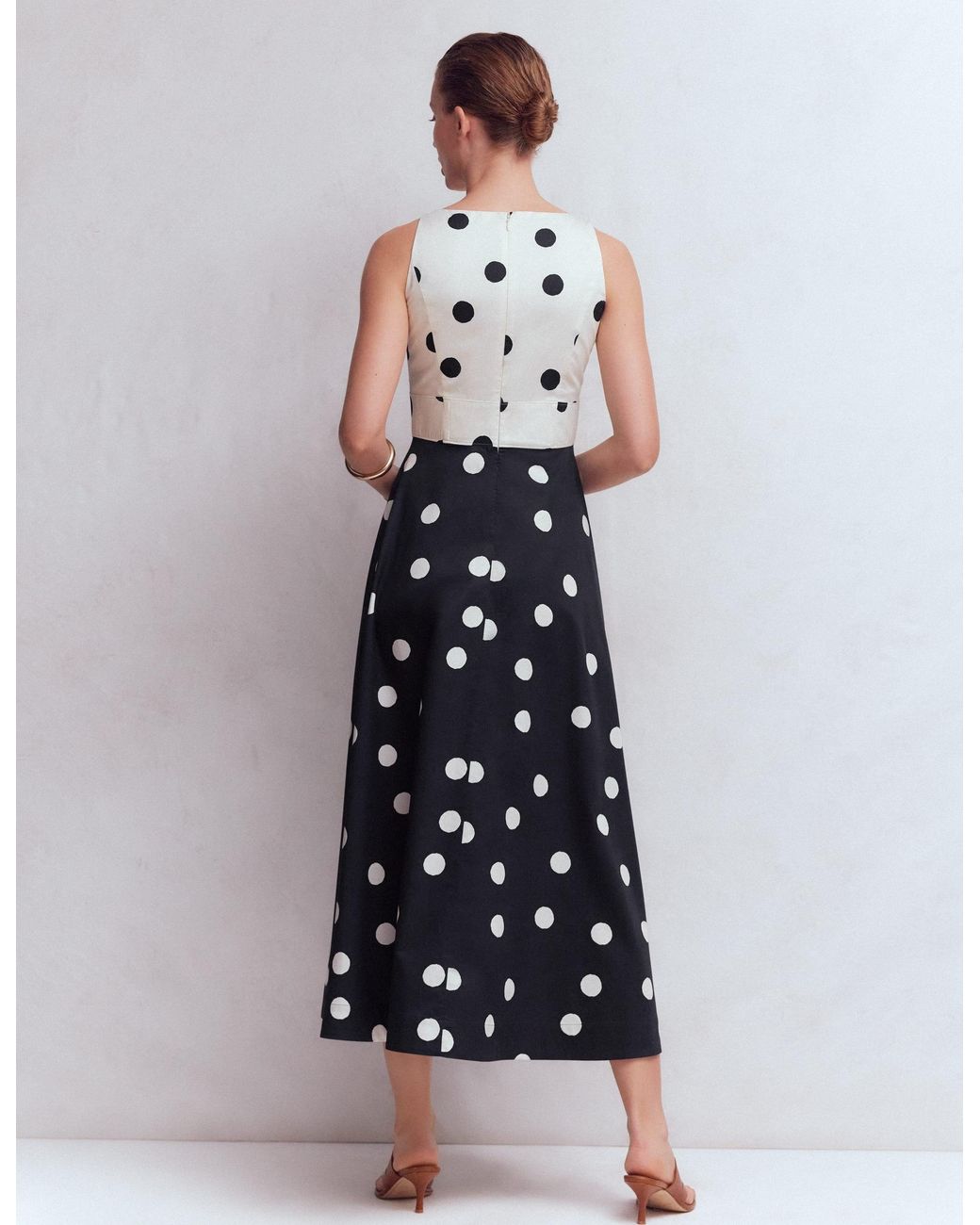 Boden White Silvia Boned Bodice Maxi Dress
