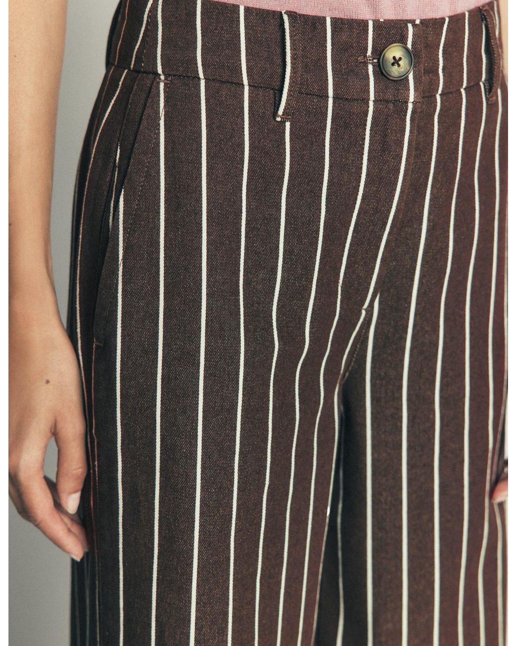 Boden Brown Belgravia Twill Trousers