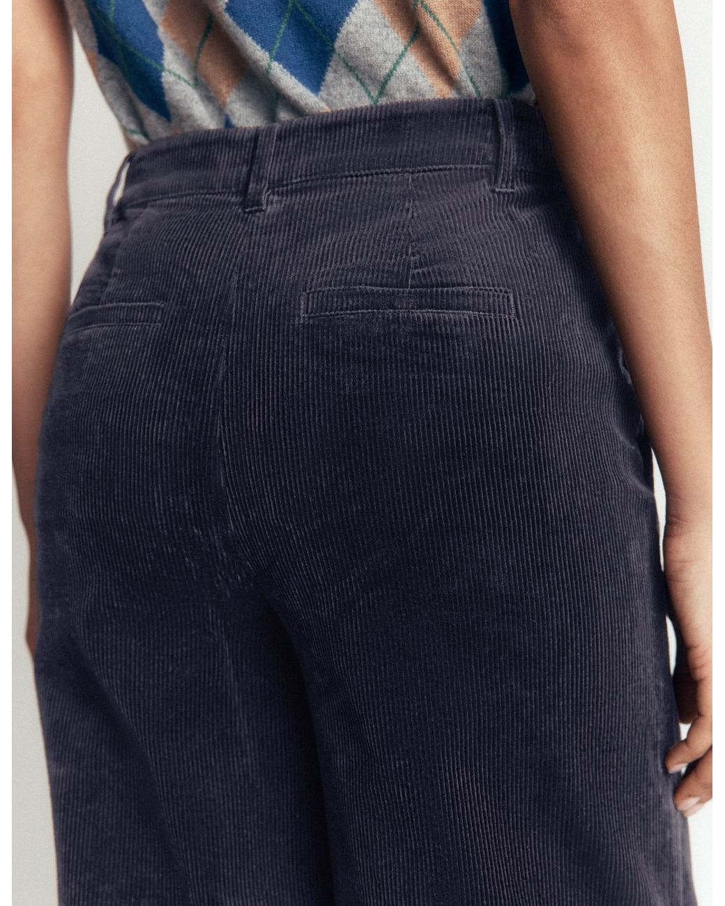 Boden Blue Belgravia Cord Trousers