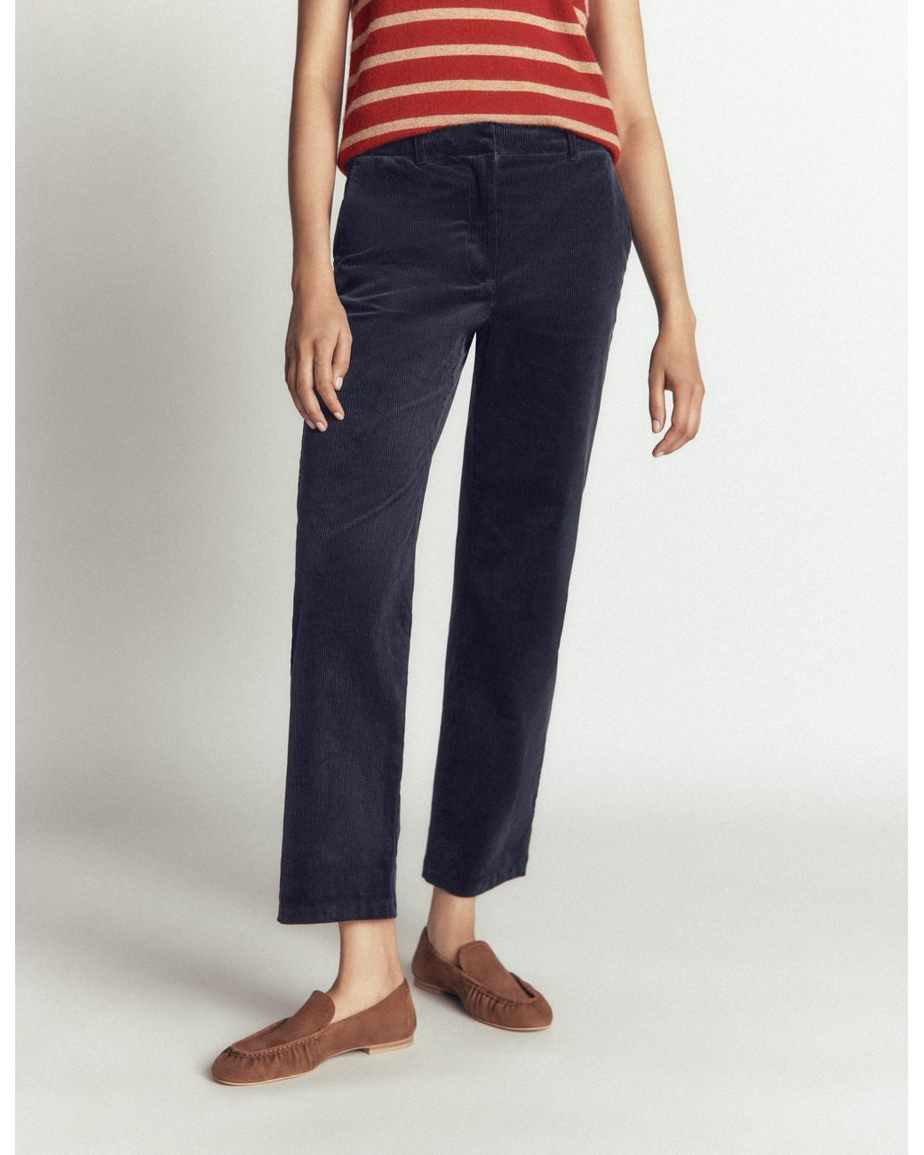 Boden Red Canonbury Cord Trousers