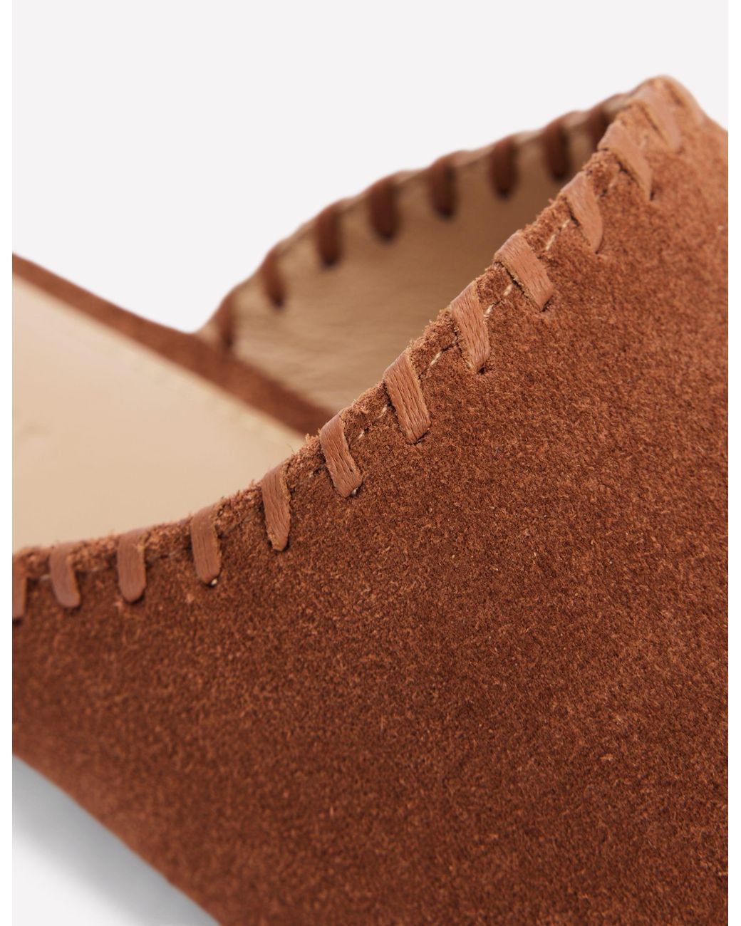 Boden Brown Mule Slipper Loafer