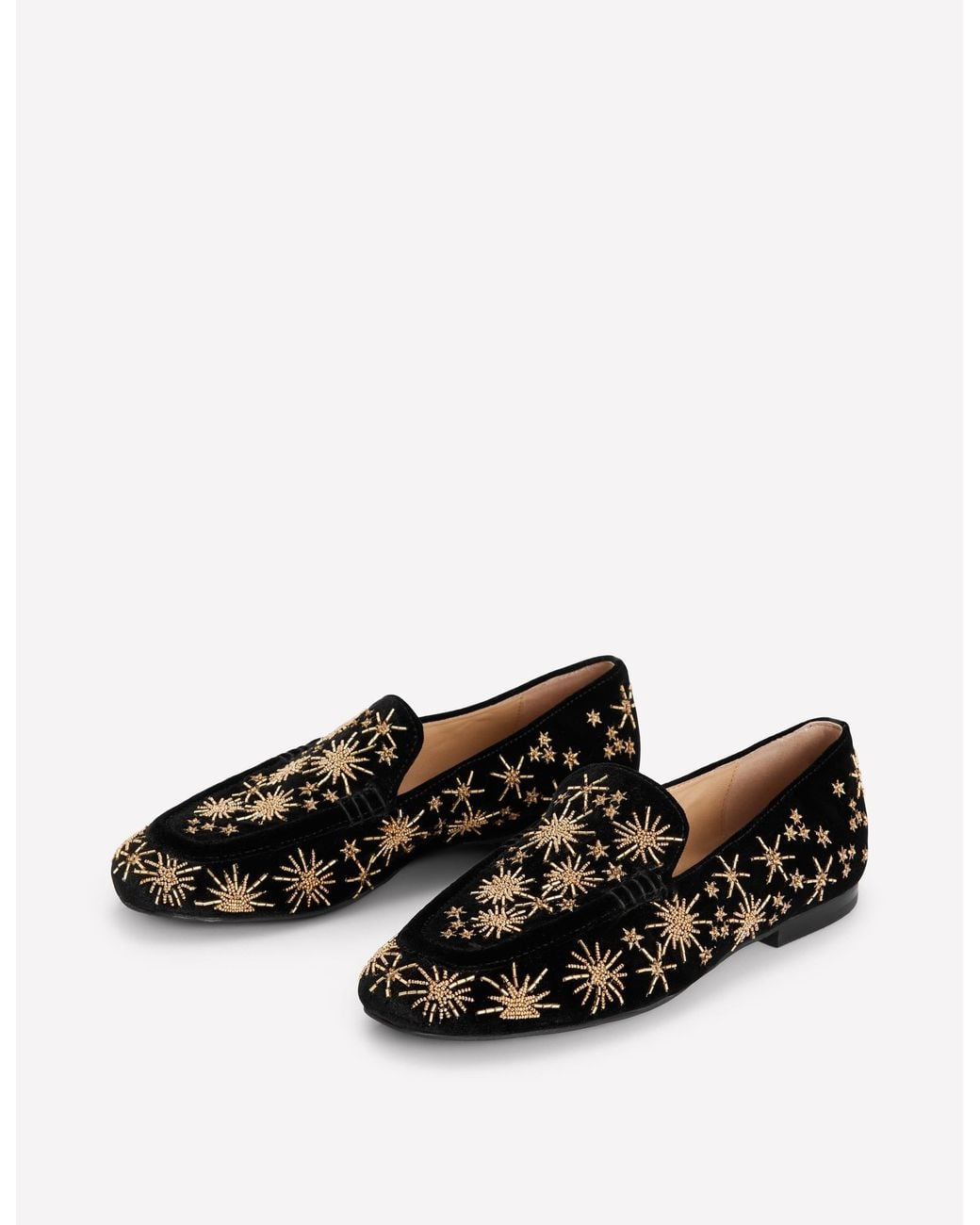 Boden White Dinah Embellished Loafers