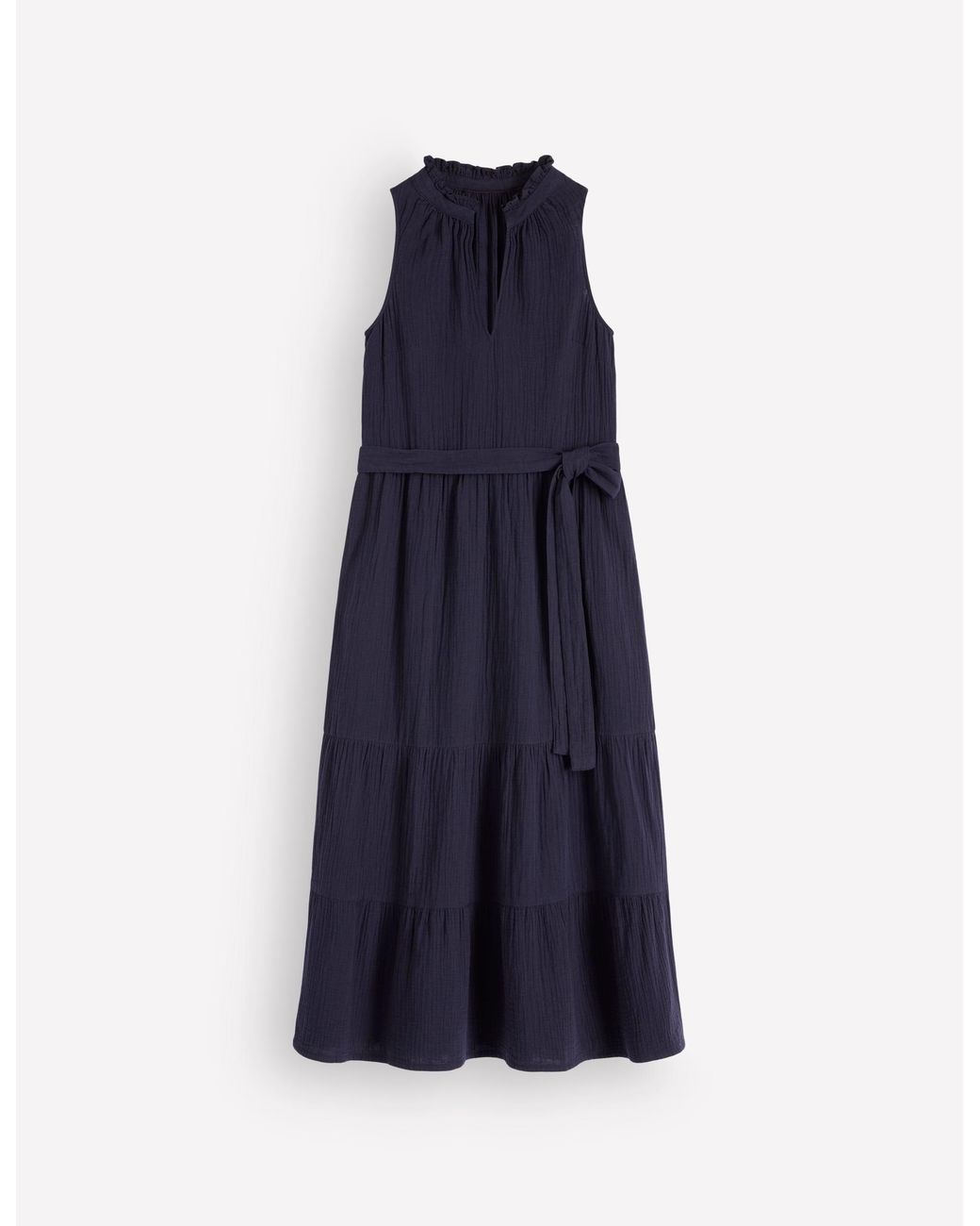 Boden Blue Viv Double Cloth Maxi Dress