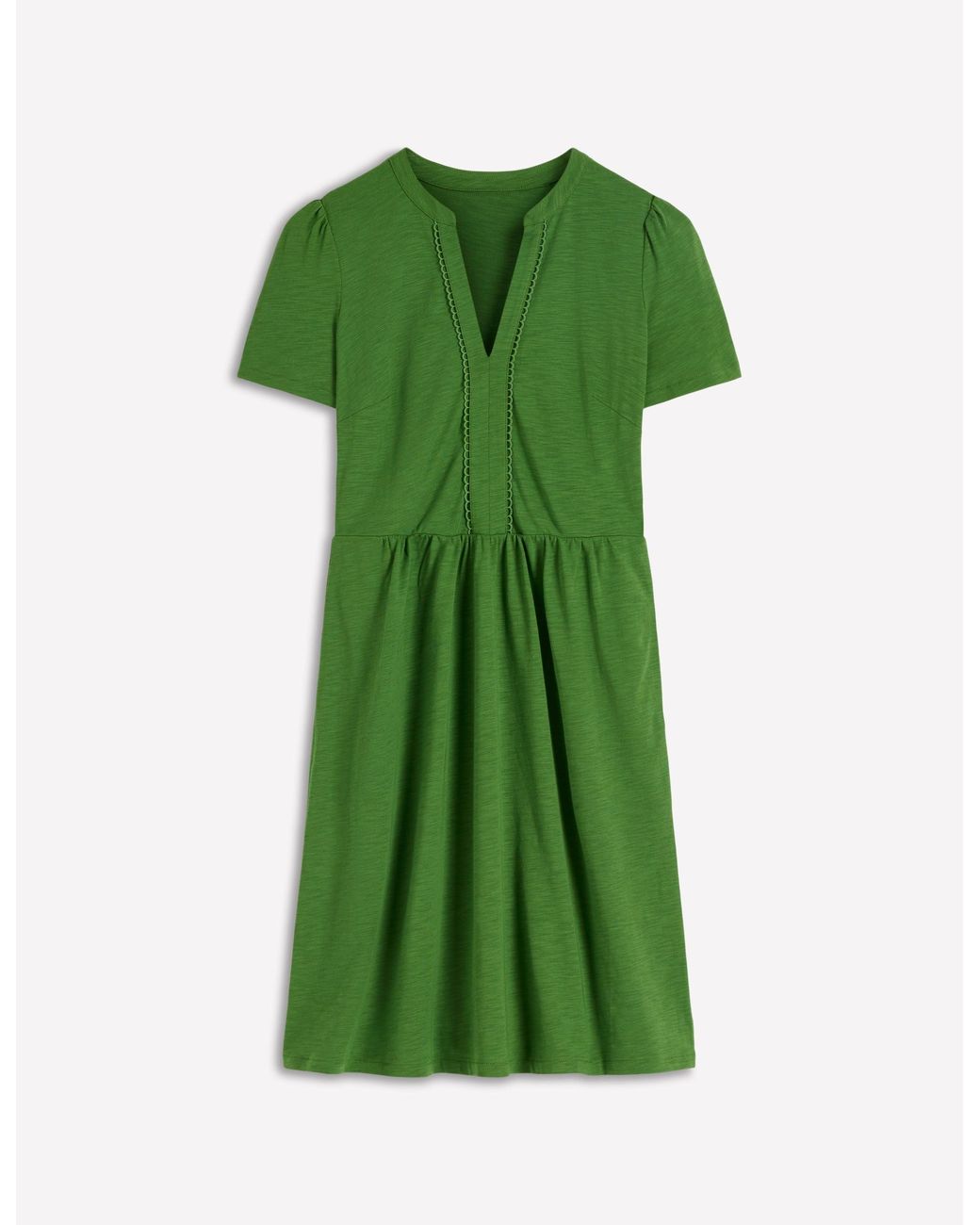 Boden Green Naomi Short Jersey Dress