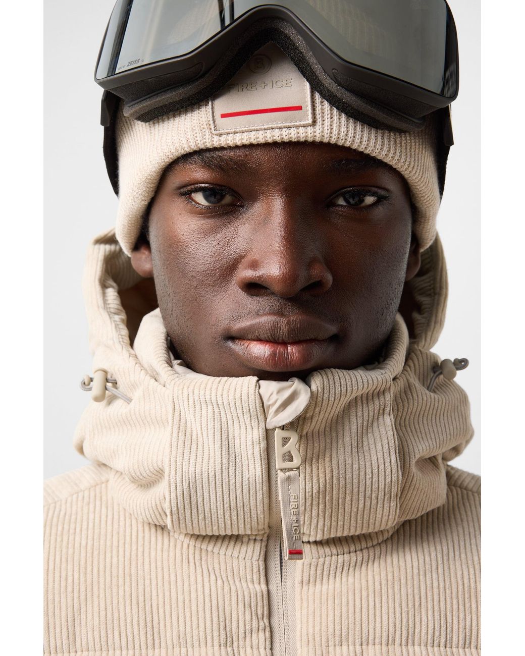 Bogner Fire + Ice Natural Luka Corduroy Ski Jacket For for men